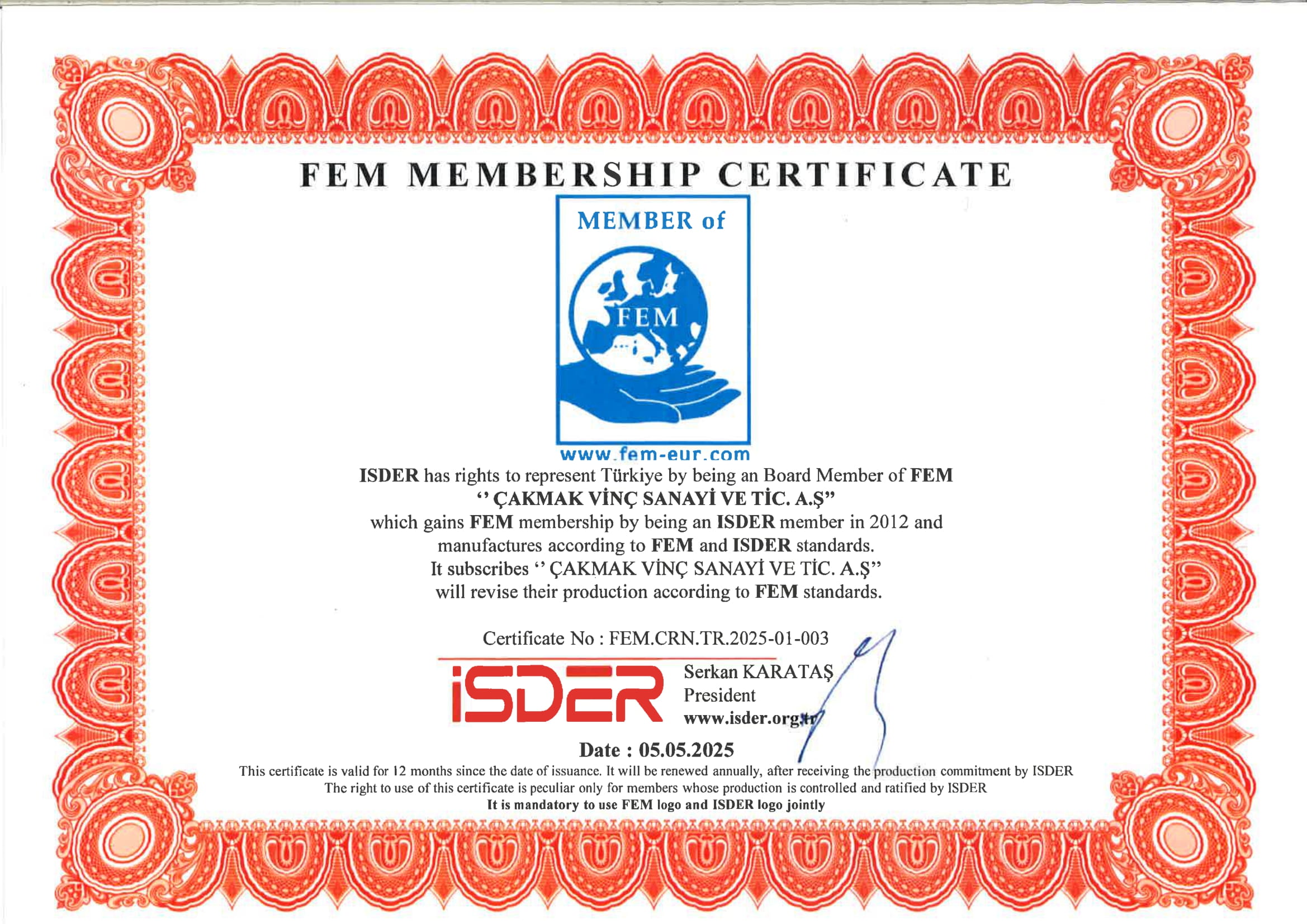 Certificate 10